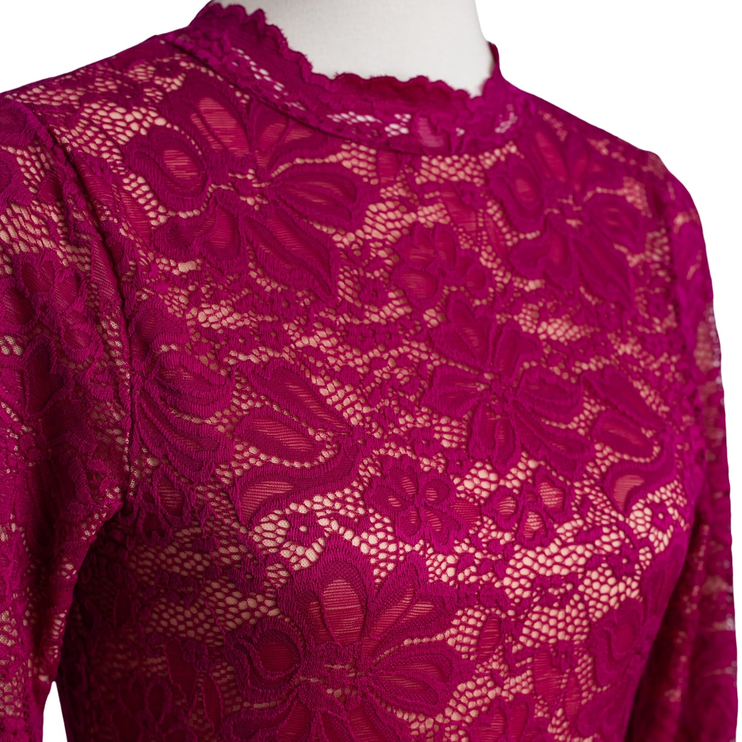 Berry Lace Bodysuit