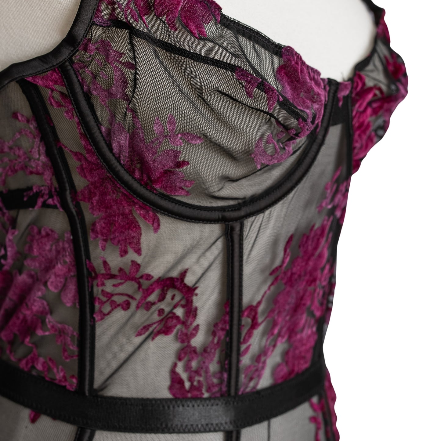 Burnout Berry Bodysuit