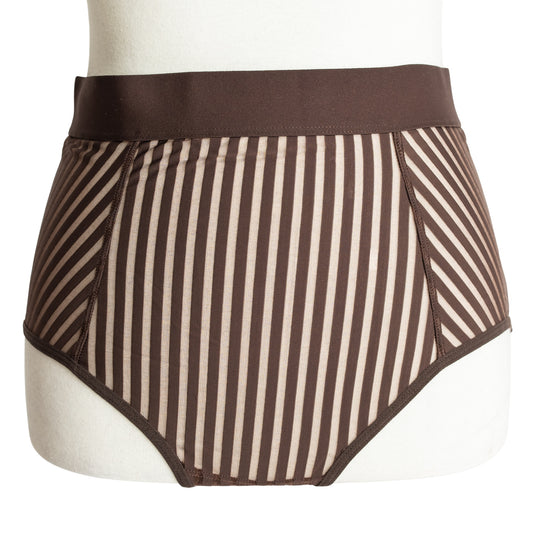 Vertigo High-waist Brief – Cocoa