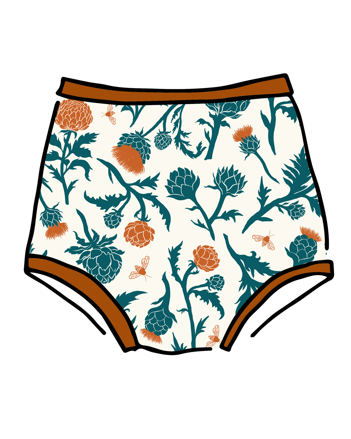 Sky Rise Artichoke Briefs