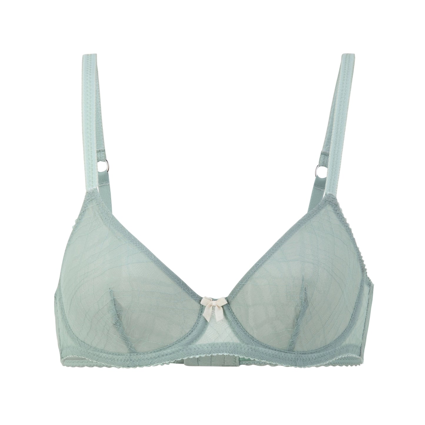 Ina Tartan Leavers Lace Everyday Plunge Bra