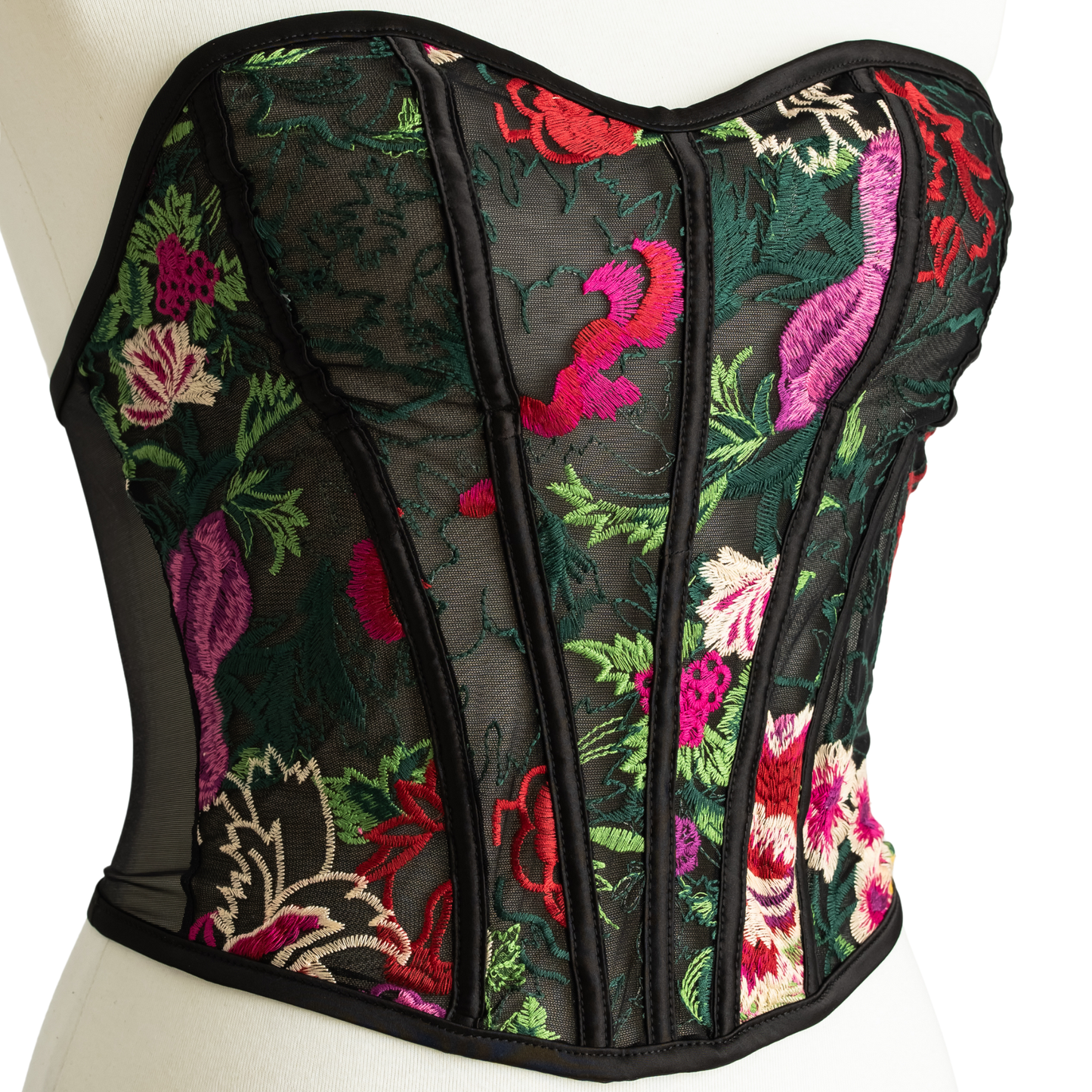 Floral Sweetheart Bustier