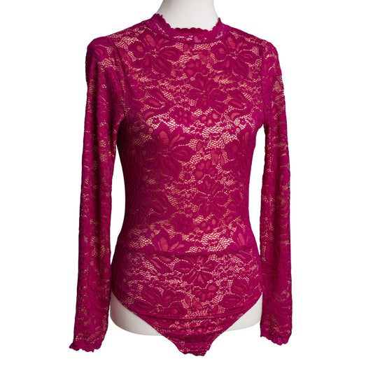 Berry Lace Bodysuit