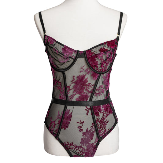 Burnout Berry Bodysuit