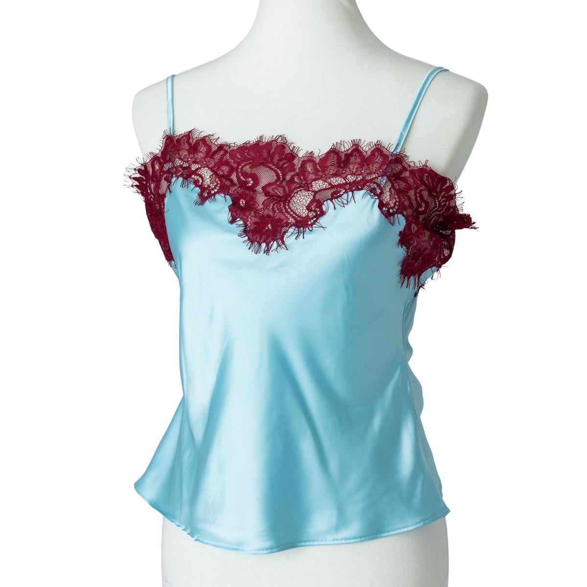 Satin Cami & Boxer Pajama Set