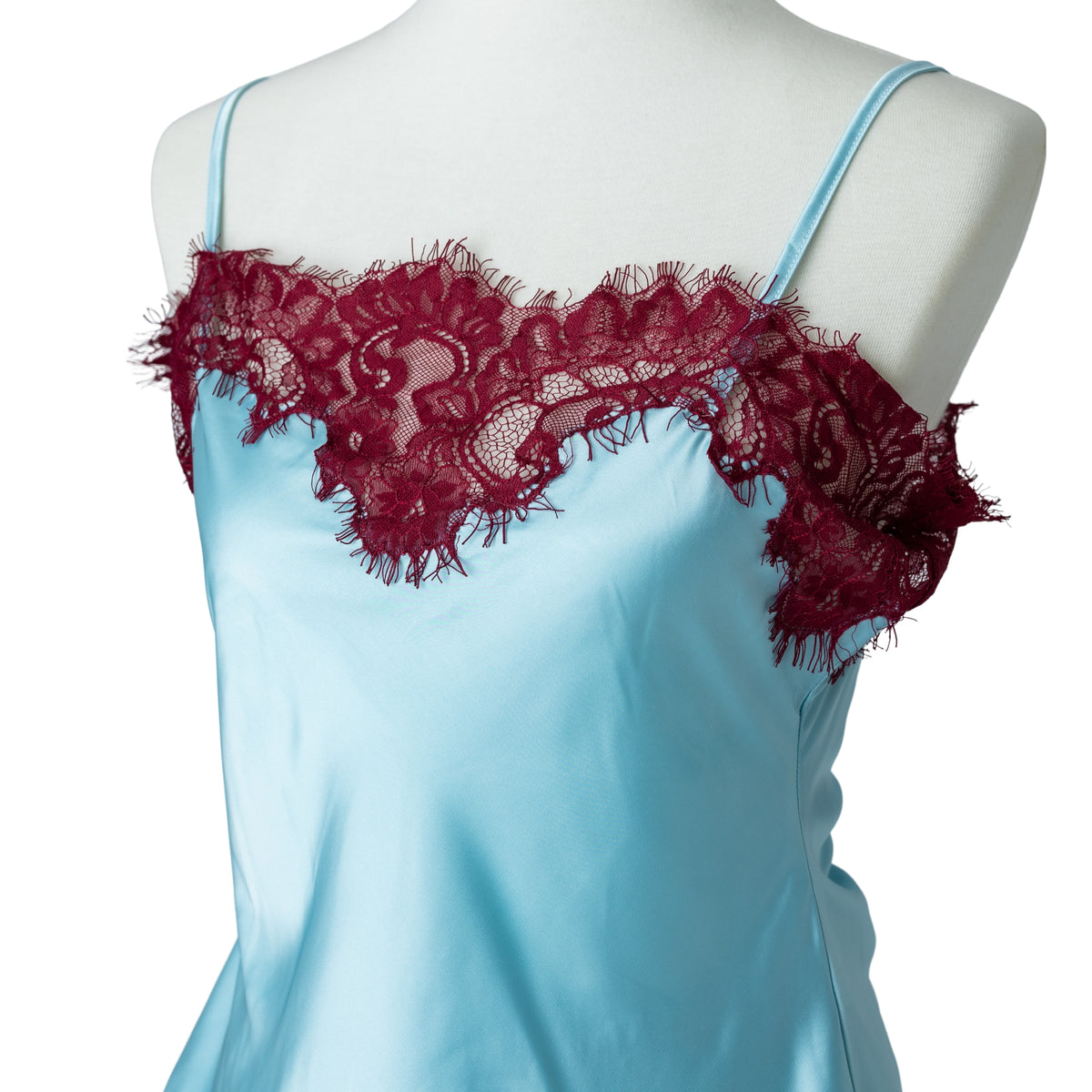 Satin Cami & Boxer Pajama Set
