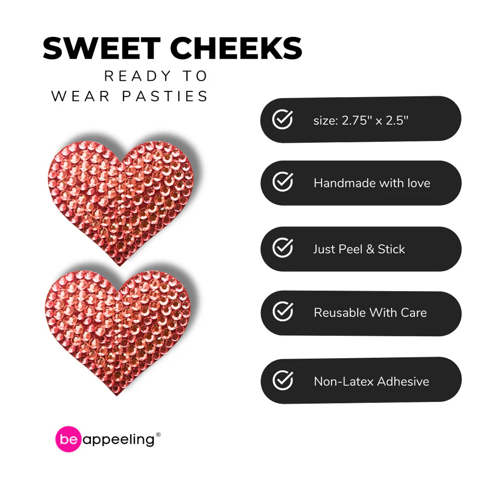 Sweet Cheeks Pasties (Pink or Silver)