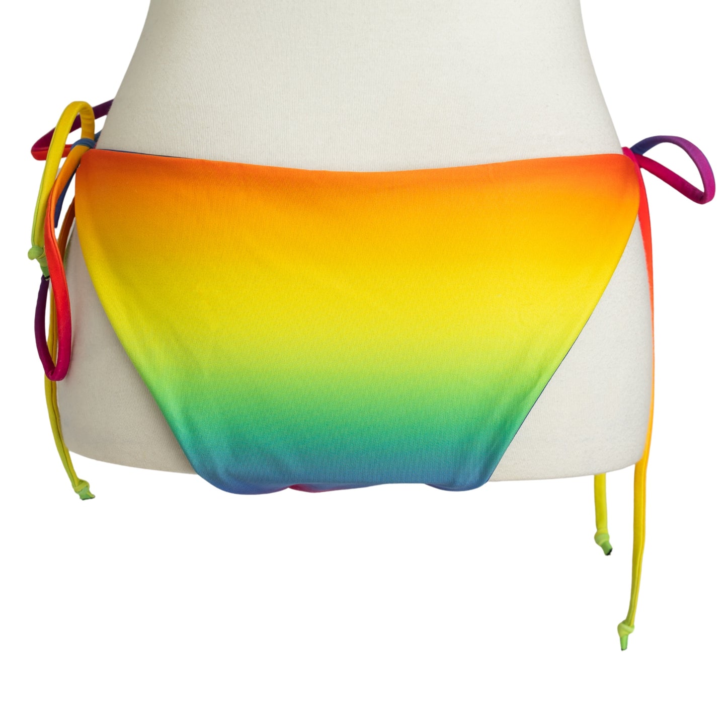 Rainbow Bright String Bikini Swim Bottoms