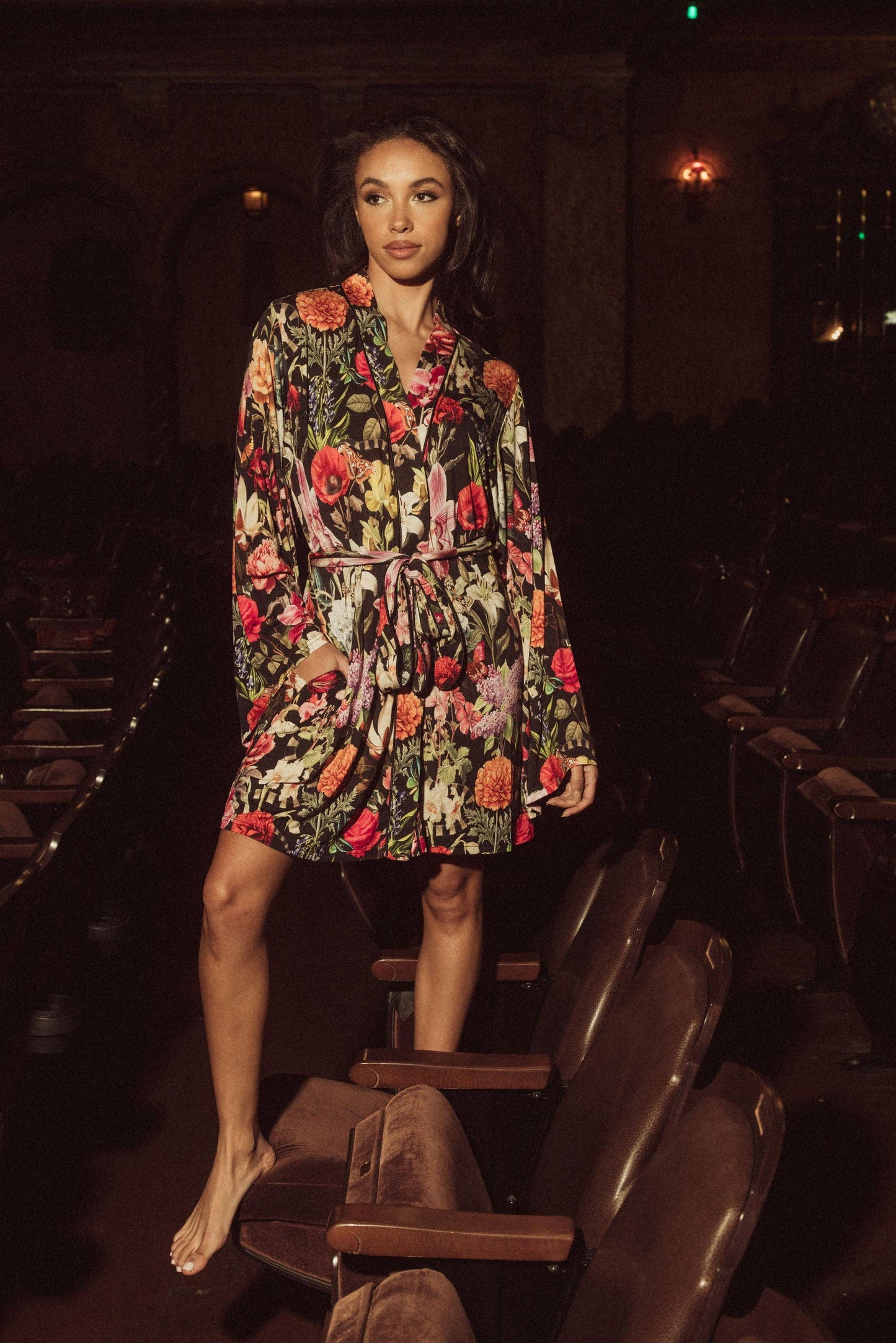 Garden of Eden Short Robe