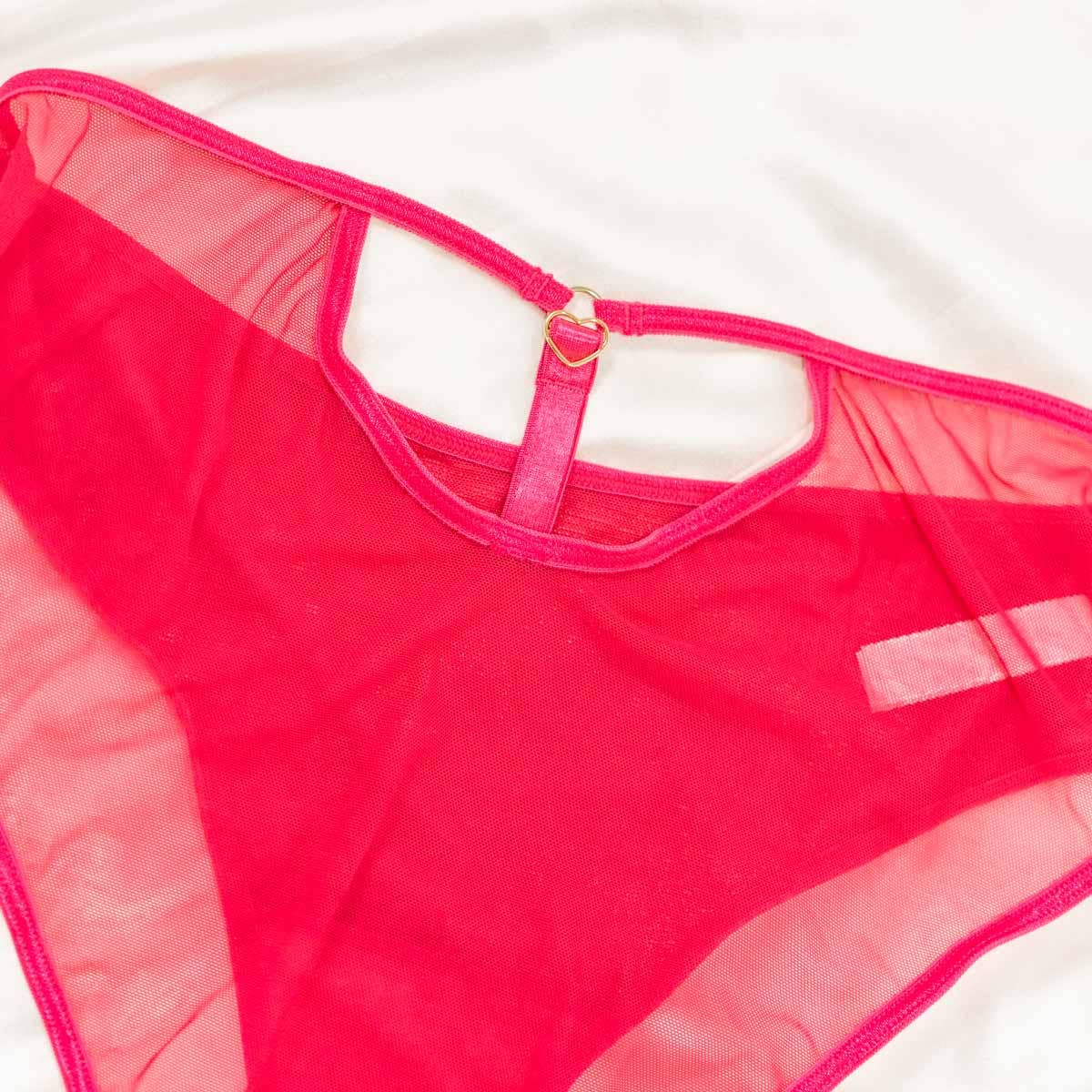 Hearts of Venus Bikini in Hot Pink